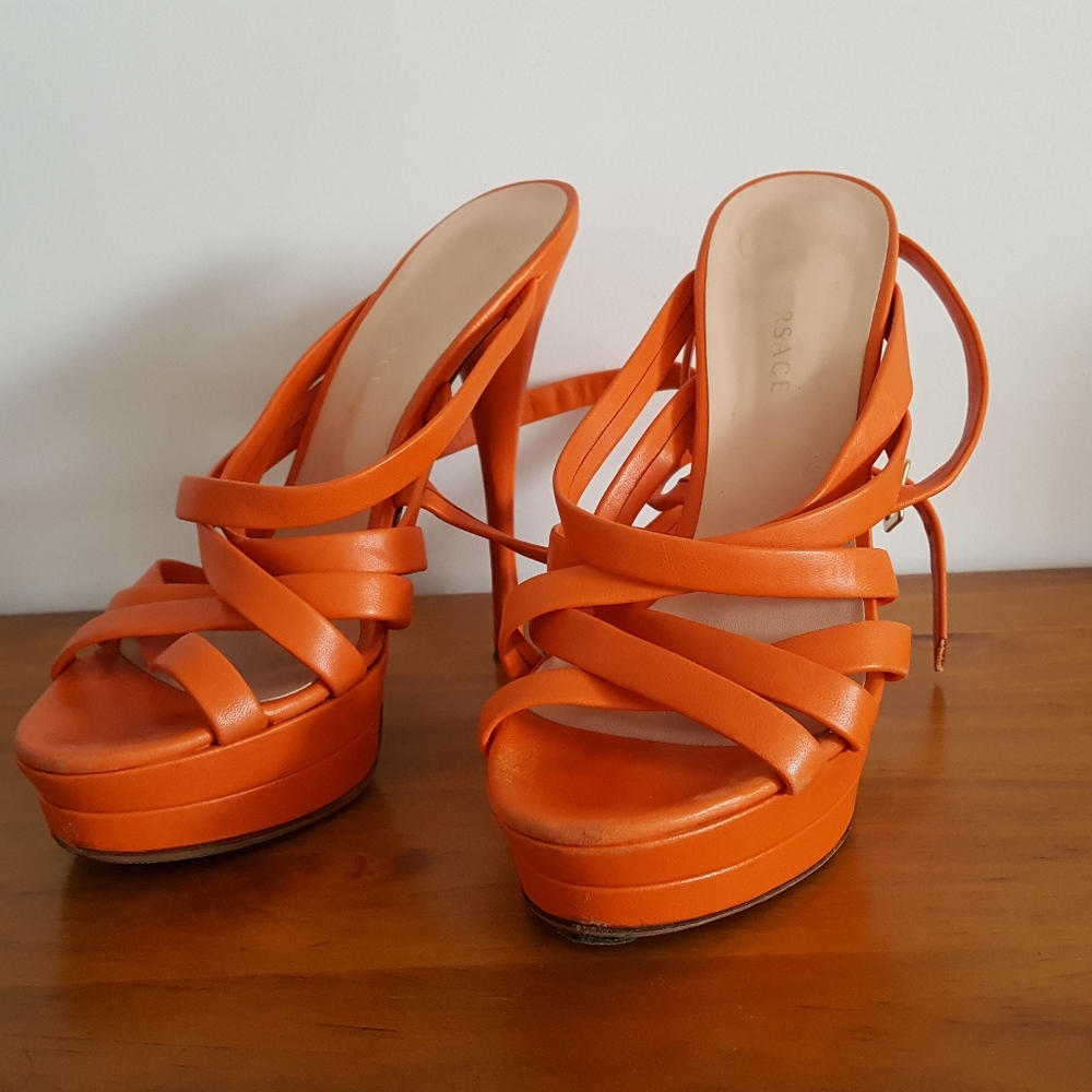 VERSACE PLATFORM SANDAL SHOE